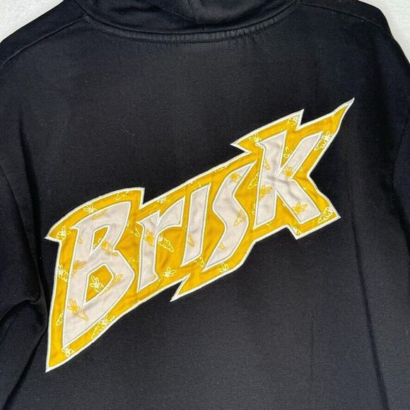 🥕 Anwar Carrots X Brisk Collab RARE Limited Hoodie Medium Black - Picture 5 of 12